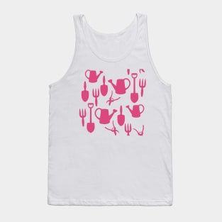 Gardener Pink Pattern Tank Top